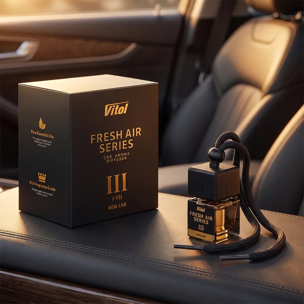Ароматизатор для авто Vitol Lab New Car, 8 мл